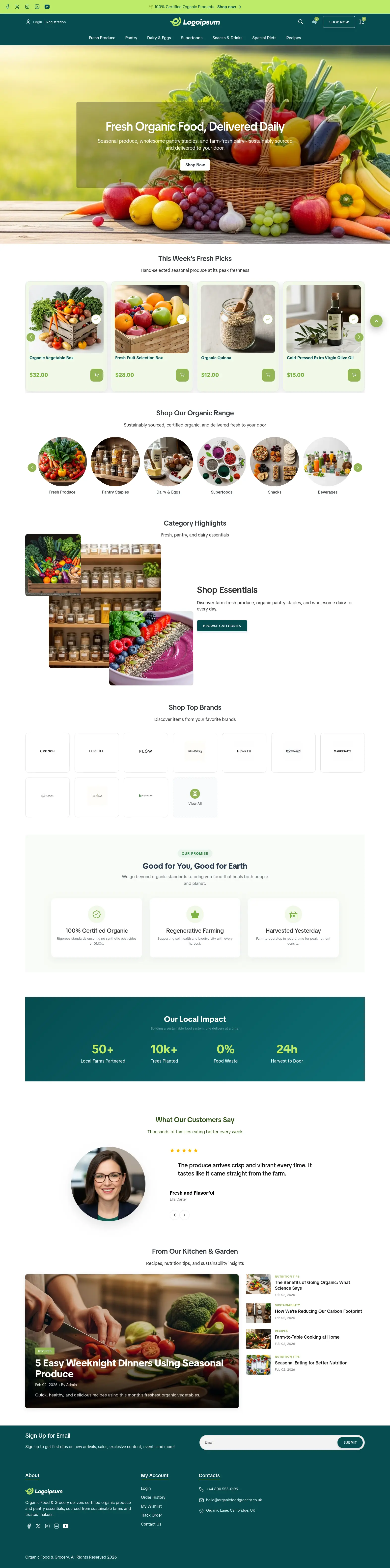 Organic Food & Grocery preview